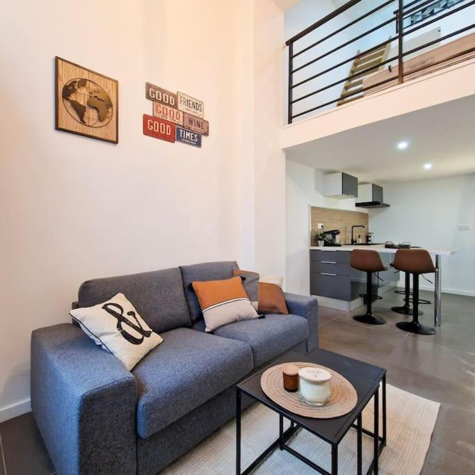 Apartmán L'Atelier B Magnifique Loft Avec Terrasse Privee Saint-Etienne  Exteriér fotografie